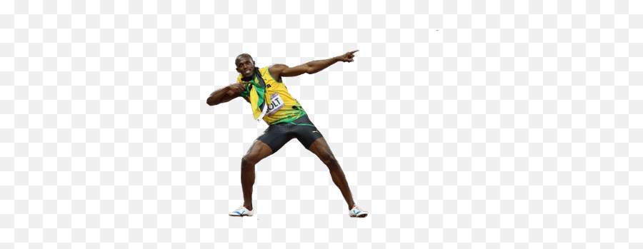 Running Man Starting Blocks Transparent Png - Stickpng Usain Bolt Cut Out,Man Running Png