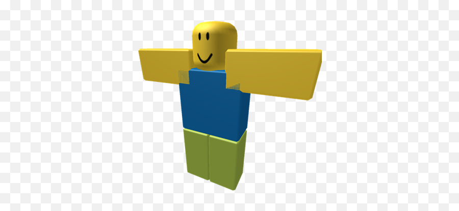 T - Roblox Noob T Pose Png,T Pose Png