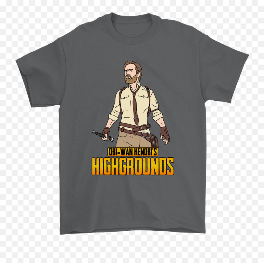 Obi - Wan Kenobiu0027s Highgrounds Star Wars Pubg Shirts U2013 Nfl Tshirts Store Snoopy Beatles T Shirt Png,Obi Wan Kenobi Png