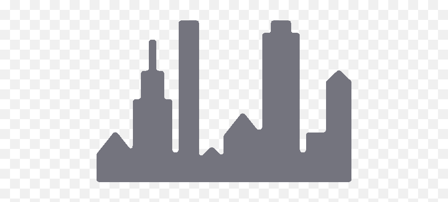 Skyline New York City Silhouette - Transparent City Icon Png,New York Skyline Png