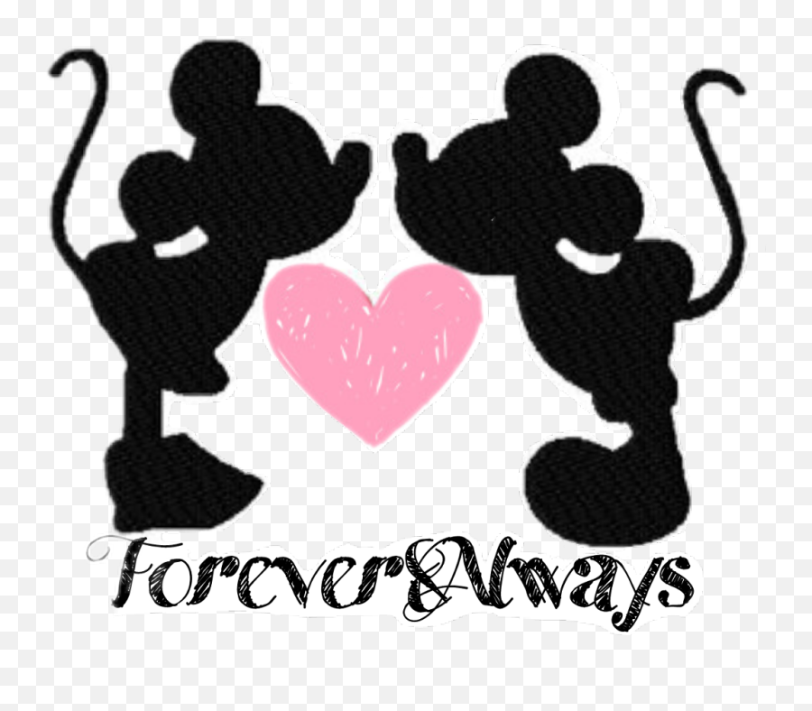 Disney Mickey Minnie Clipart - Mickey And Minnie Mouse Love Png,Mickey And Minnie Png