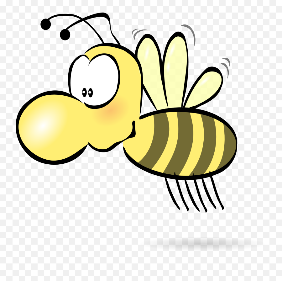 Download Funny Bee Tattoo Design - Bee With A Nose Png,Bee Transparent Background