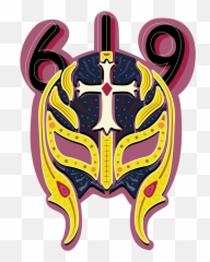 Rey Mysterio Sticker Izel Studios - Mask Rey Mysterio Logo Png,Rey Mysterio Png