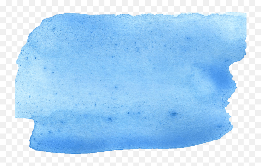 Blue Watercolor Brush Stroke - Watercolor Paint Png,Paint Smear Png