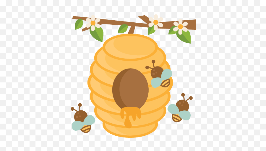 Beehive Png 2 Image - Cartoon Transparent Bee Hive,Beehive Png