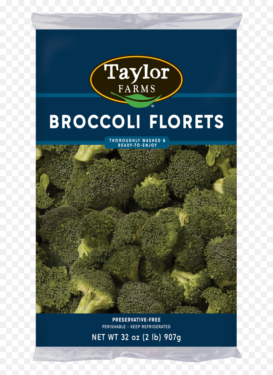 Broccoli Florets Taylor Farms - Taylor Farms Broccoli Florets Png,Broccoli Transparent