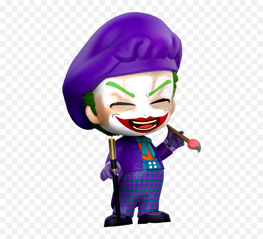 Joker Laughing Version Cosbabys By Hot Toys - Joker Cosbaby Png,Joker Smile Png