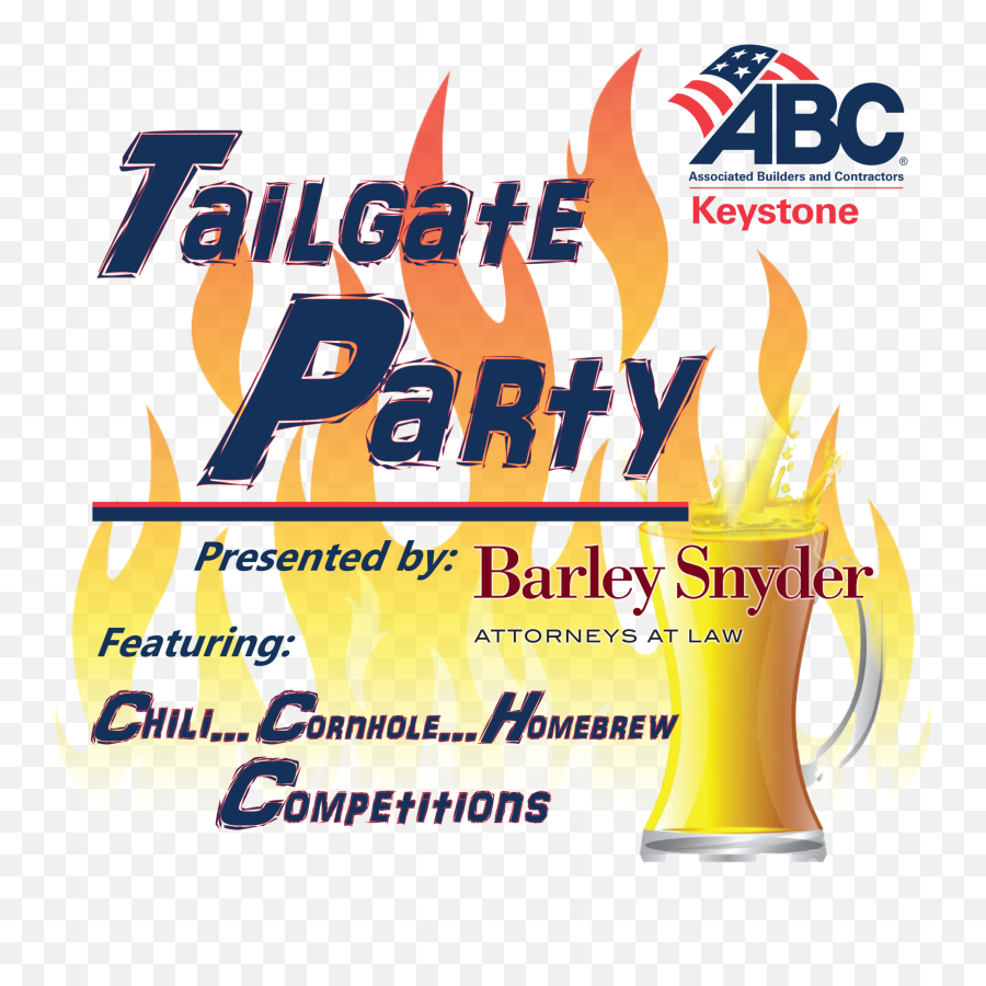 Abc Keystone Tailgate Party Presented By Barley Snyder Png Cornhole