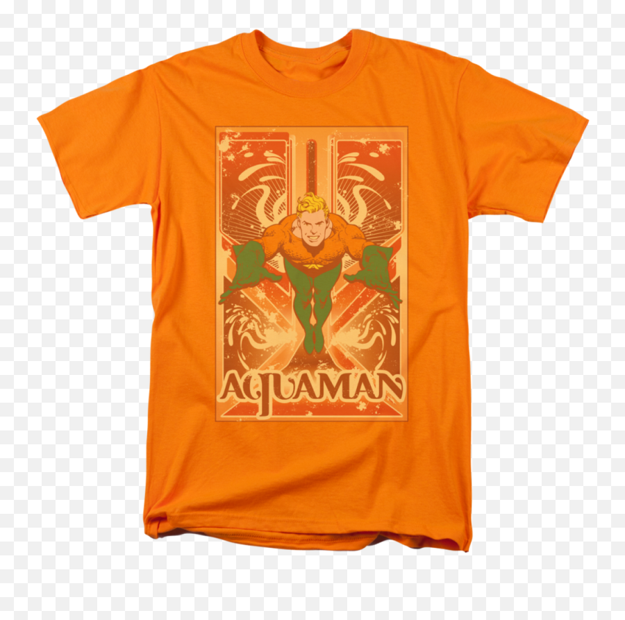 Aquaman Aqua Dude T - Shirt T Shirt Boxing T Shirts Aquaman T Shirt Png,Aquaman Transparent