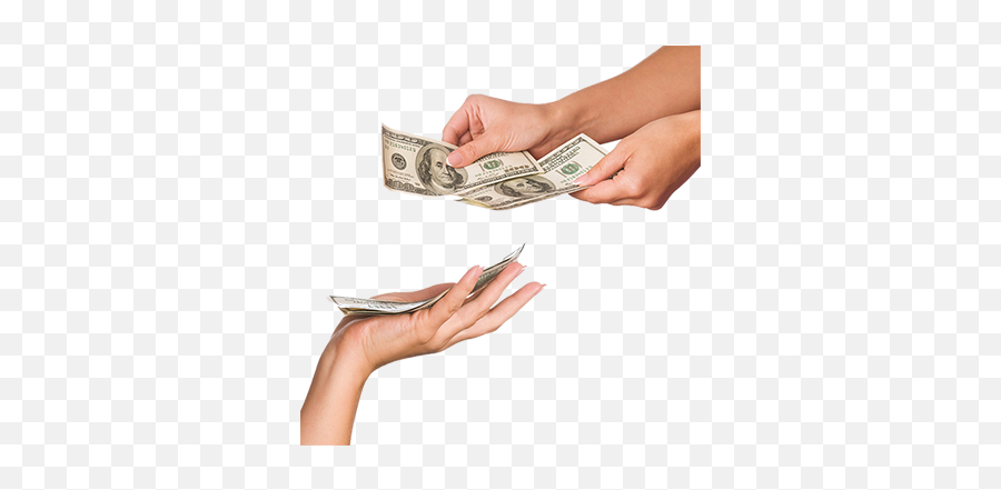 How It Works - Hand Giving Money Transparent Png,Hand With Money Png