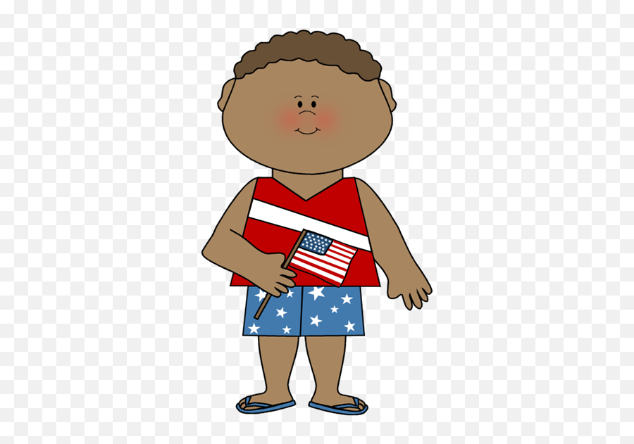 4570book Clothes We Wear In Summer Clipart Png Pack 4582 - Fourth Of July Kids Clipart,Summer Clipart Png