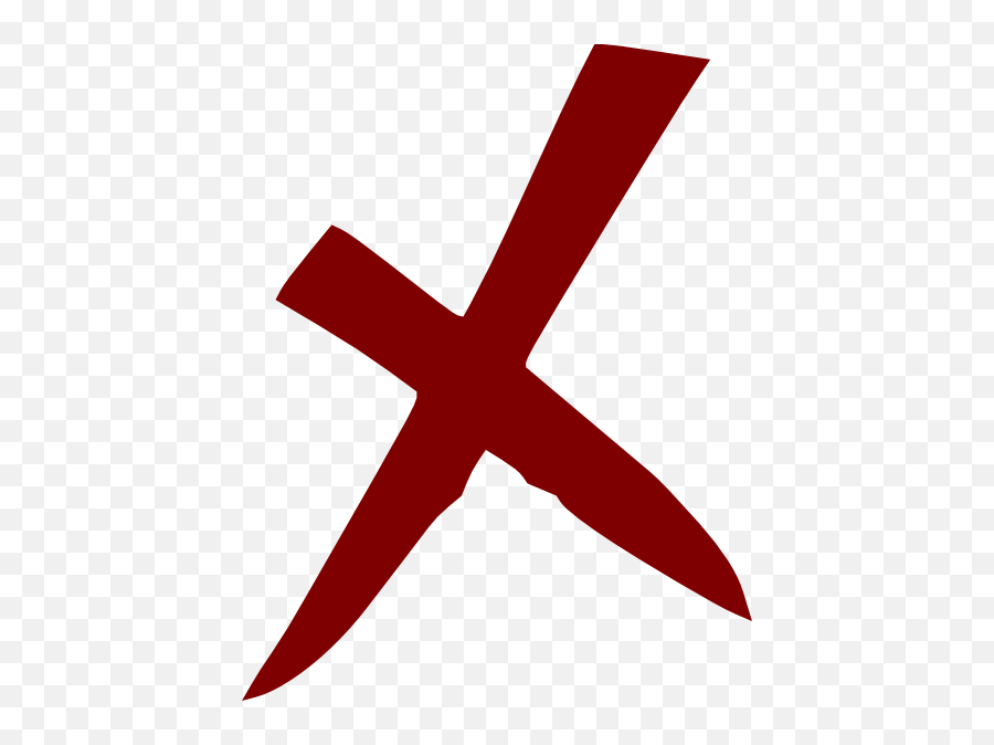 X Sign Png Picture - Cross Mark In Powerpoint,X Sign Png
