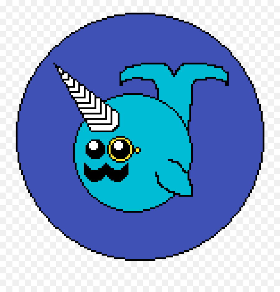 Download Fancy Narwhal - Clip Art Png,Narwhal Png