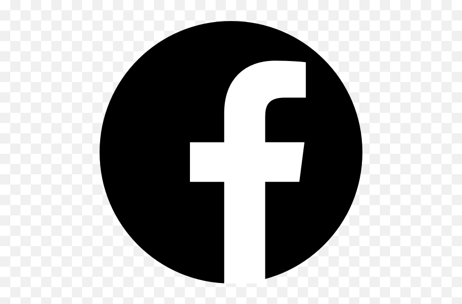 App Facebook Logo Media - Facebook Logo Bw Png,Images Of Facebook Logos
