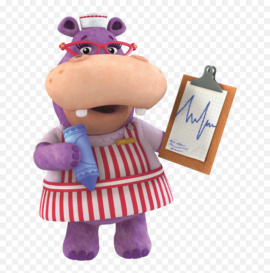 Clipart Doc Mcstuffins Hallie - Hippo Doc Mcstuffins Characters Png,Doc Mcstuffins Png