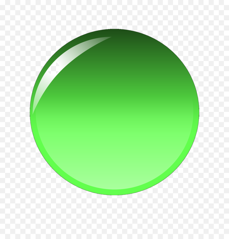 Circulo Verde 3d Png - Transparent Green Orb,Circulo Png