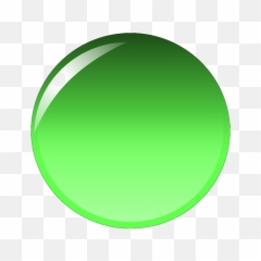 Circulo Verde 3d Png - Transparent Green Orb