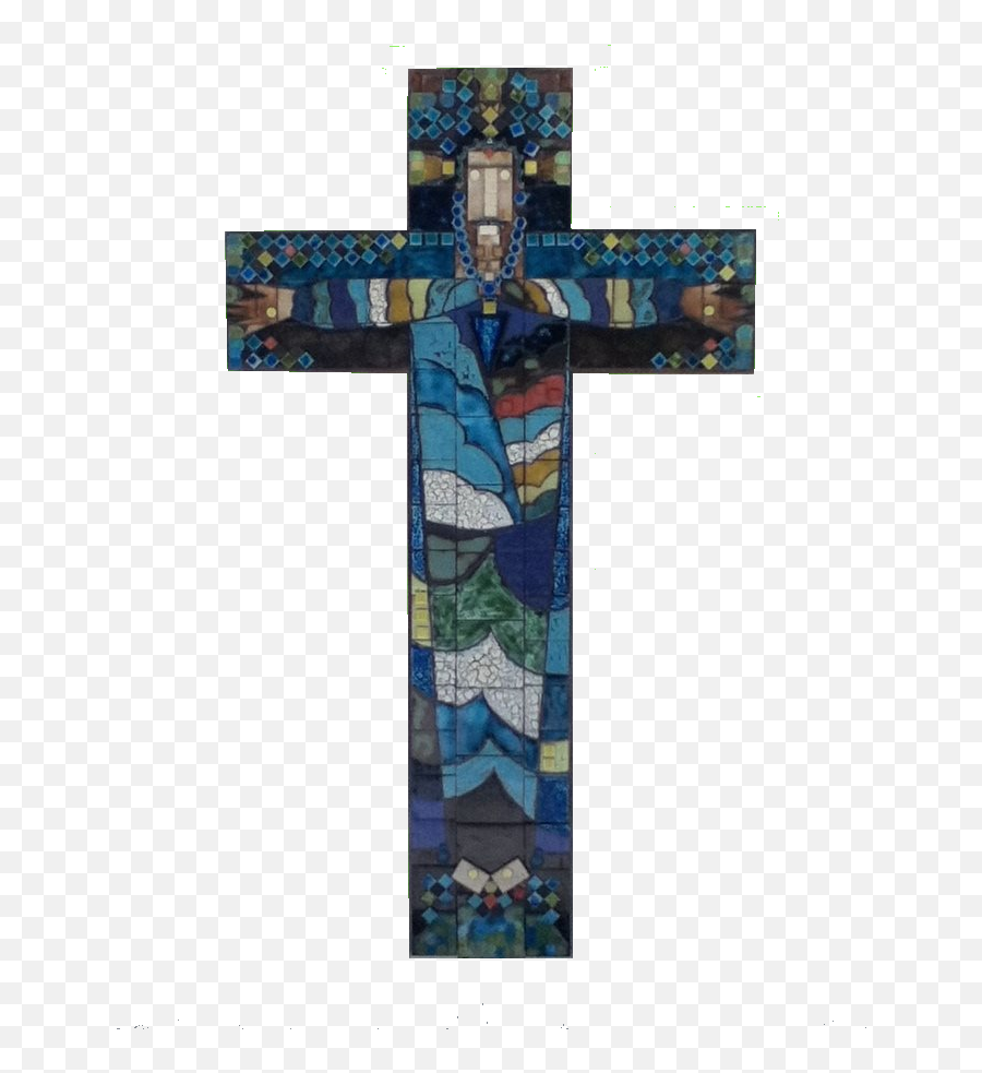 Cross Stained Glass Png Image With - Free Stained Glass Cross Png,Stained Glass Png