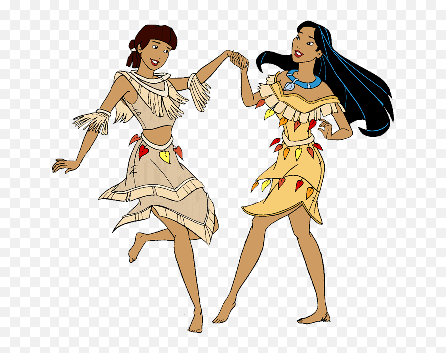 Pocahontas And Nakoma - Pocahontas Friends Png,Pocahontas Png