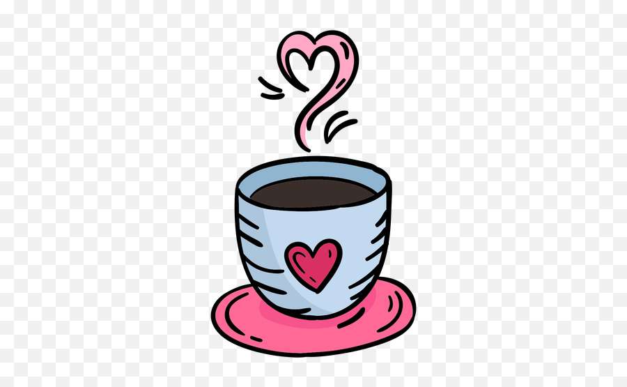 Transparent Png Svg Vector File - Xicara De Cafe Com Coração,Coffee Cup Clipart Png