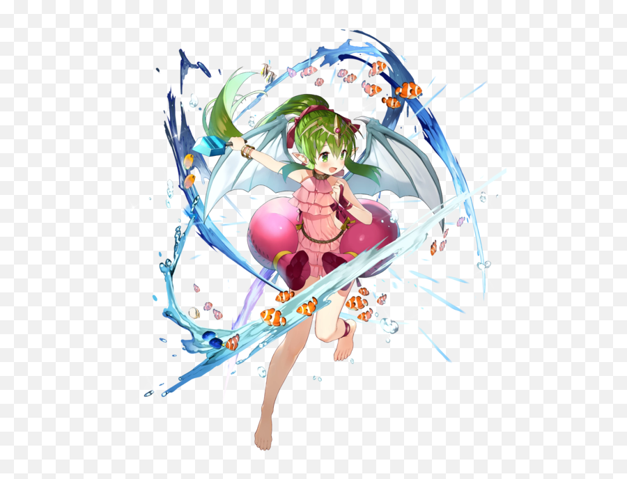 Filetiki Beachside Scion Btlface Cwebp - Fire Emblem Young Summer Tiki Feh Png,Tiki Png