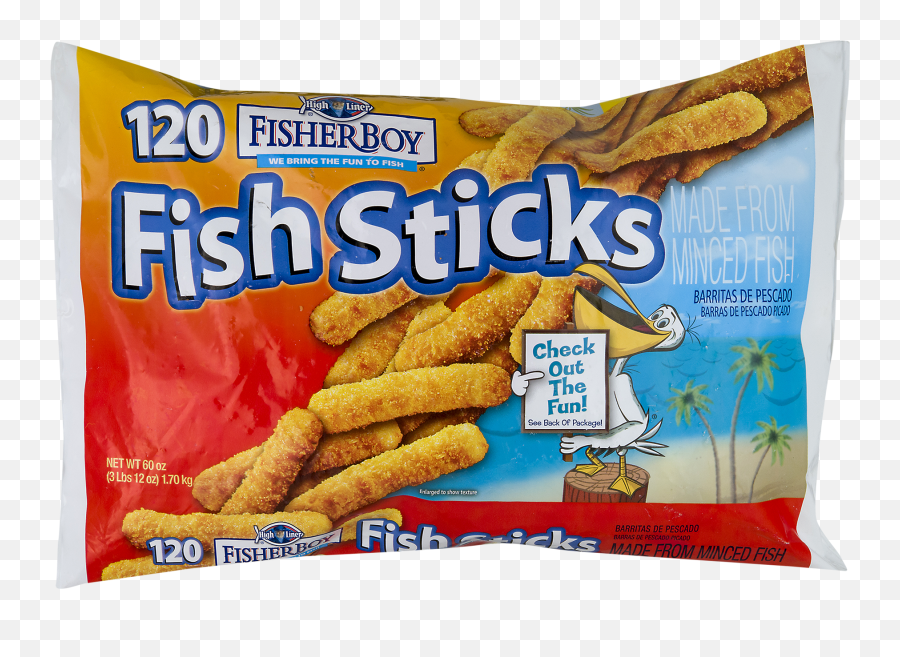 High Liner Fisher Boy Fish Sticks - 120 Ct Png,Fishstick Png