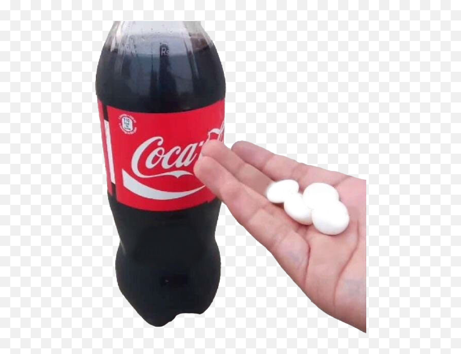 Download Salt Bae But With Mentos And Coke - Coca Cola Coke And Mentos Meme Png,Salt Bae Png