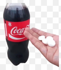 Download Salt Bae But With Mentos And Coke - Coca Cola Coke And Mentos Meme Png,Salt Bae Png
