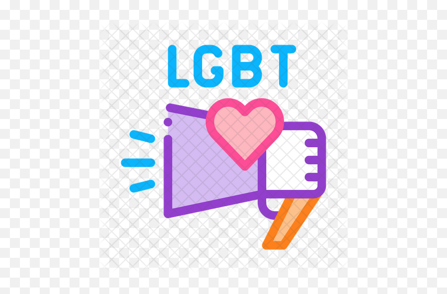 Lgbt Icon - Heart Png,Lgbt Png