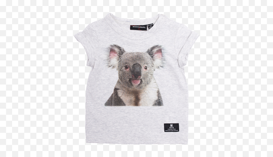Koala Bear Short Sleeve Tee - Rock Your Baby Koala Tshirt Png,Koala Bear Png