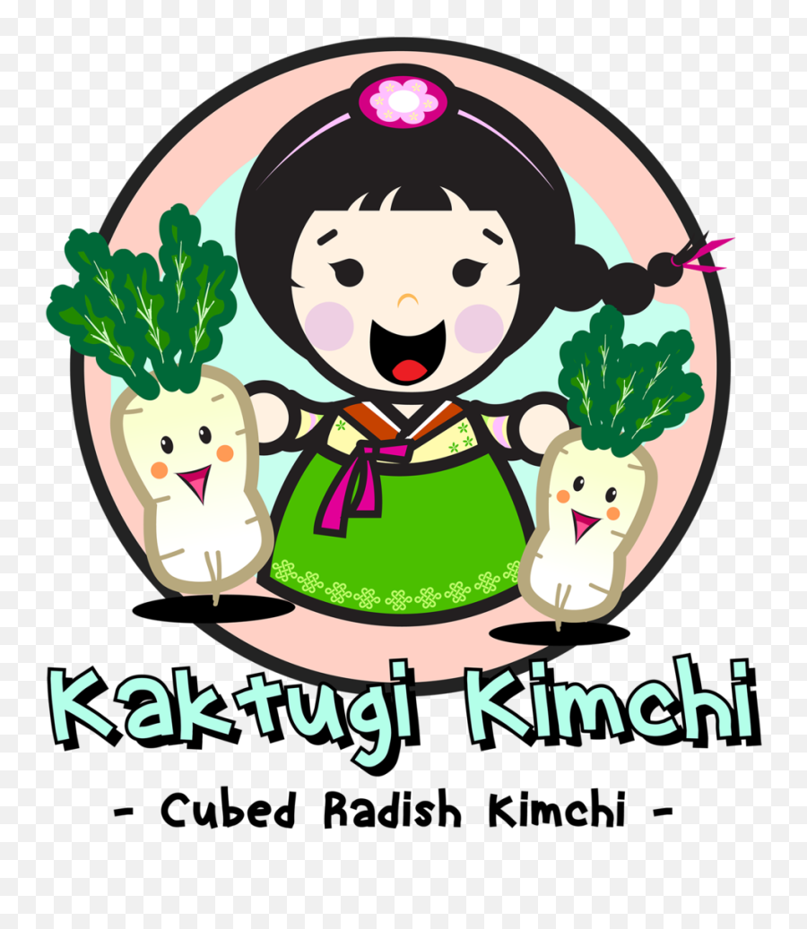 Kkaktugi Kimchi - Cartoon Png,Kimchi Png