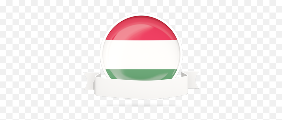Flag With Empty Ribbon Illustration Of Hungary - Hard Png,Ribon Png