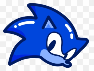 Blue Character Run Inkcontober Sonic Icon - Regular Show And Phineas And Ferb Png,Sonic Png
