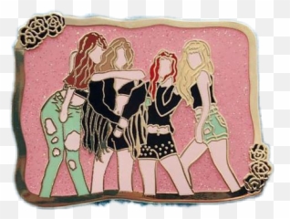 Blackpink Pin Sold By My Bleeding Heart Designs - For Teen Png,Blackpink Png