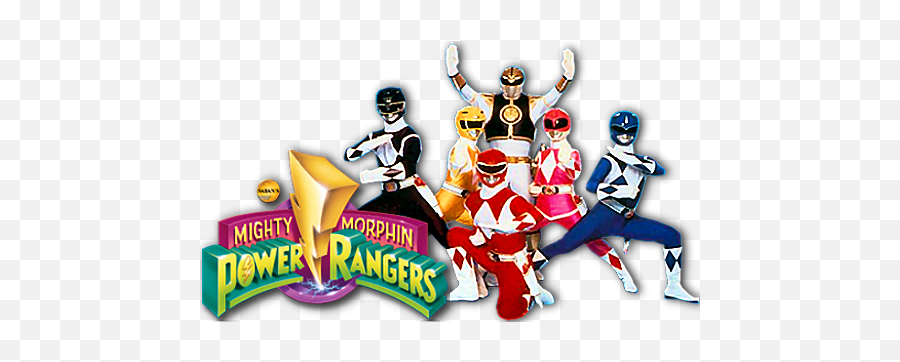 Power Rangers - Mighty Morphin Power Rangers Season 2 Png,Power Rangers Logo Png