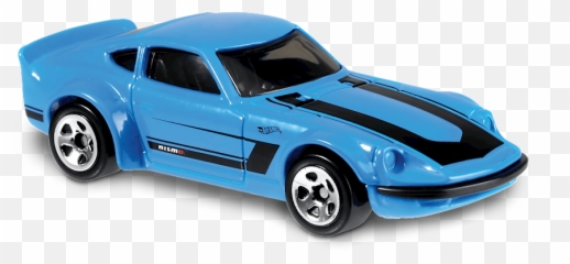 Nissan Fairlady Z In Blue Car - Hot Wheels png