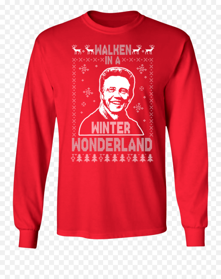Walken In A Winter Wonderland Christmas Sweater - Grinch To Im Booked Shirt Png,Winter Wonderland Png