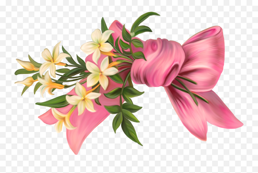 Download Flowers Png 8 - Ribbon Flowers Png,Flowers Png