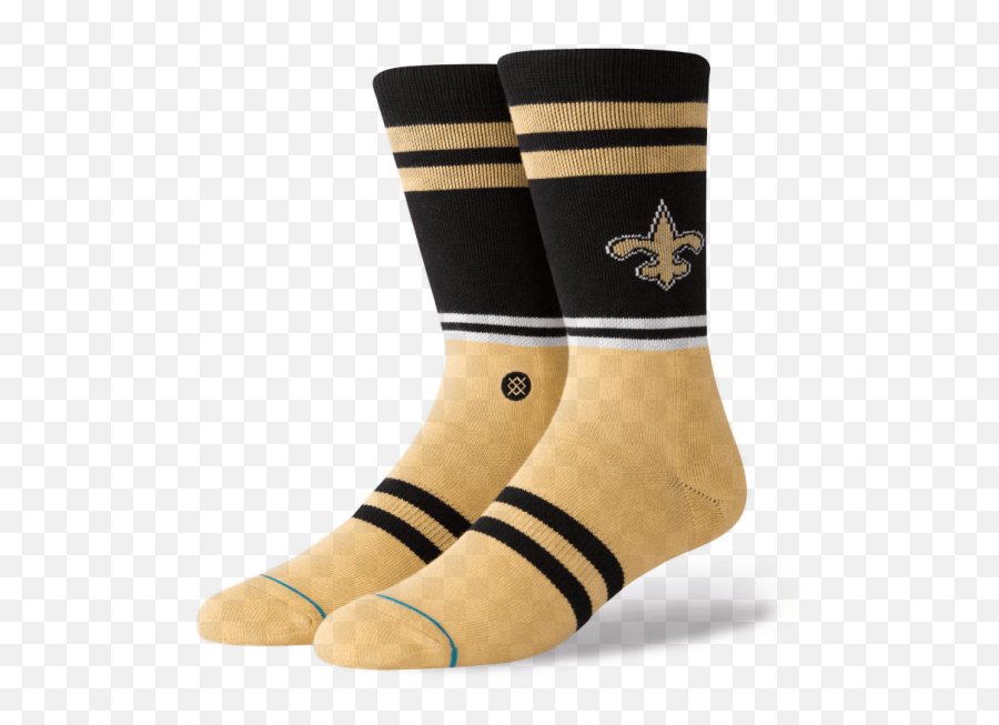 Orleans Saints Logo Noir - Kansas City Chiefs Socken Png,Stance Logo