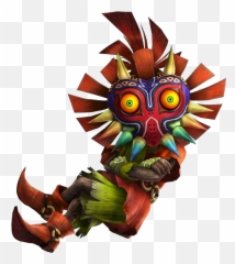 Download Waker Of Mask Zelda Majora - Skull Kid Mask Png,Majora's Mask Transparent