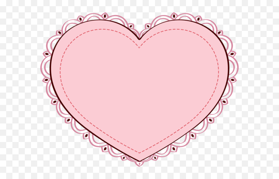 4570book Cute Pink Heart Clipart In Pack 5880 - Heart Pink Valentine Clipart Png,Cute Heart Png