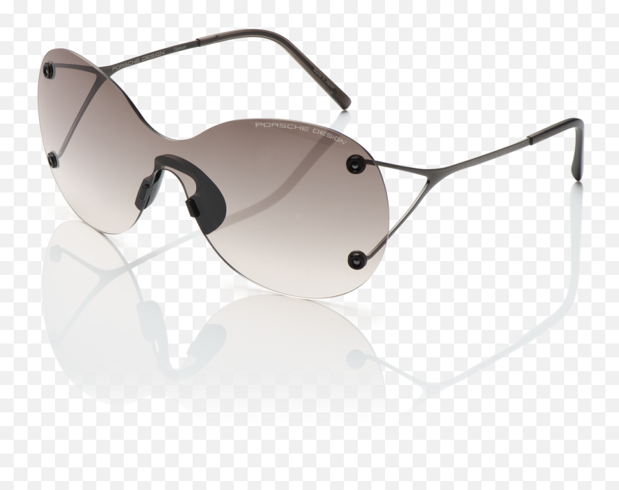 Download Porsche Design Sunglasses - Aviator Sunglass Png Rimless,Aviator Sunglasses Transparent Background