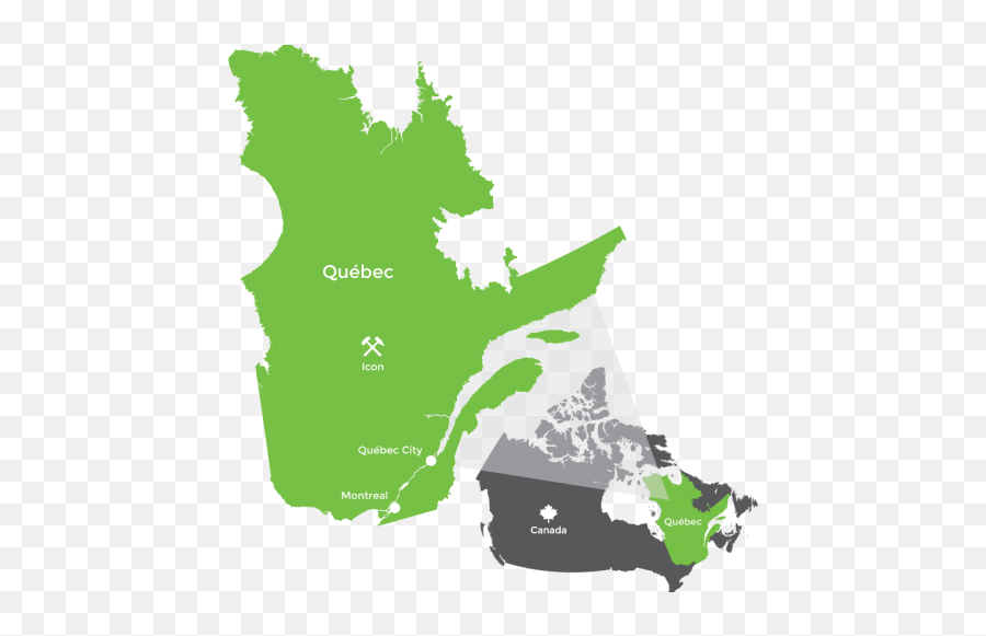 Secondary Projects - Vanadiumcorp Resource Inc Map Of Canada Png,Mine Icon