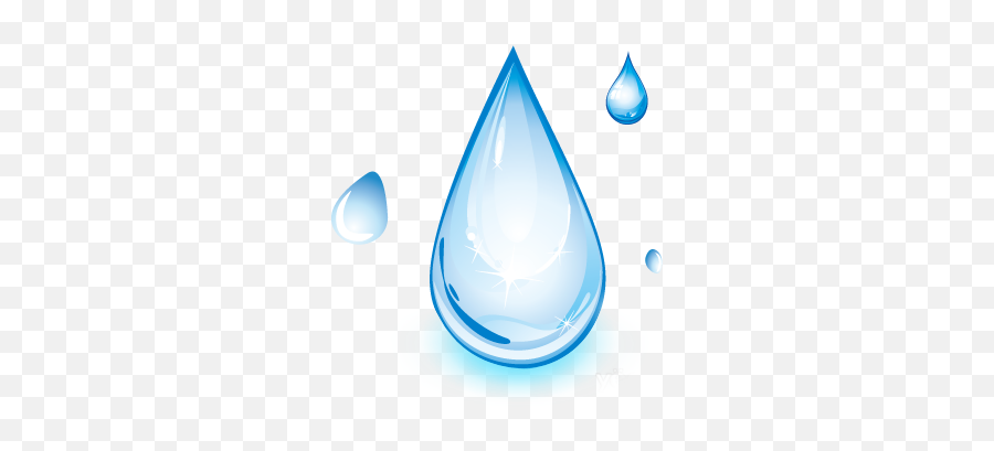 Drop Distilled Water Light - Cartoon Water Drops Png Light Drop Water,Water Droplet Icon