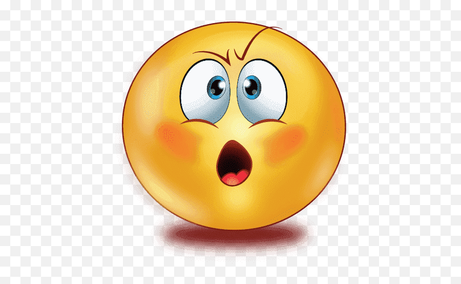 Whatsapp Shocked Emoji Png Clipart Mart - Shock Smiley Png,Whatsapp Icon Art