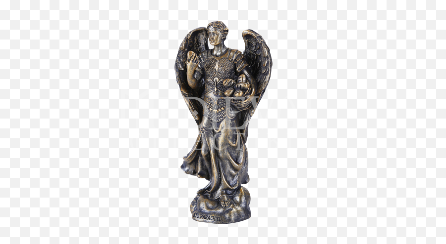 Archangel Barachiel Of Blessings Statue - Angel Png,Dn Angel Icon