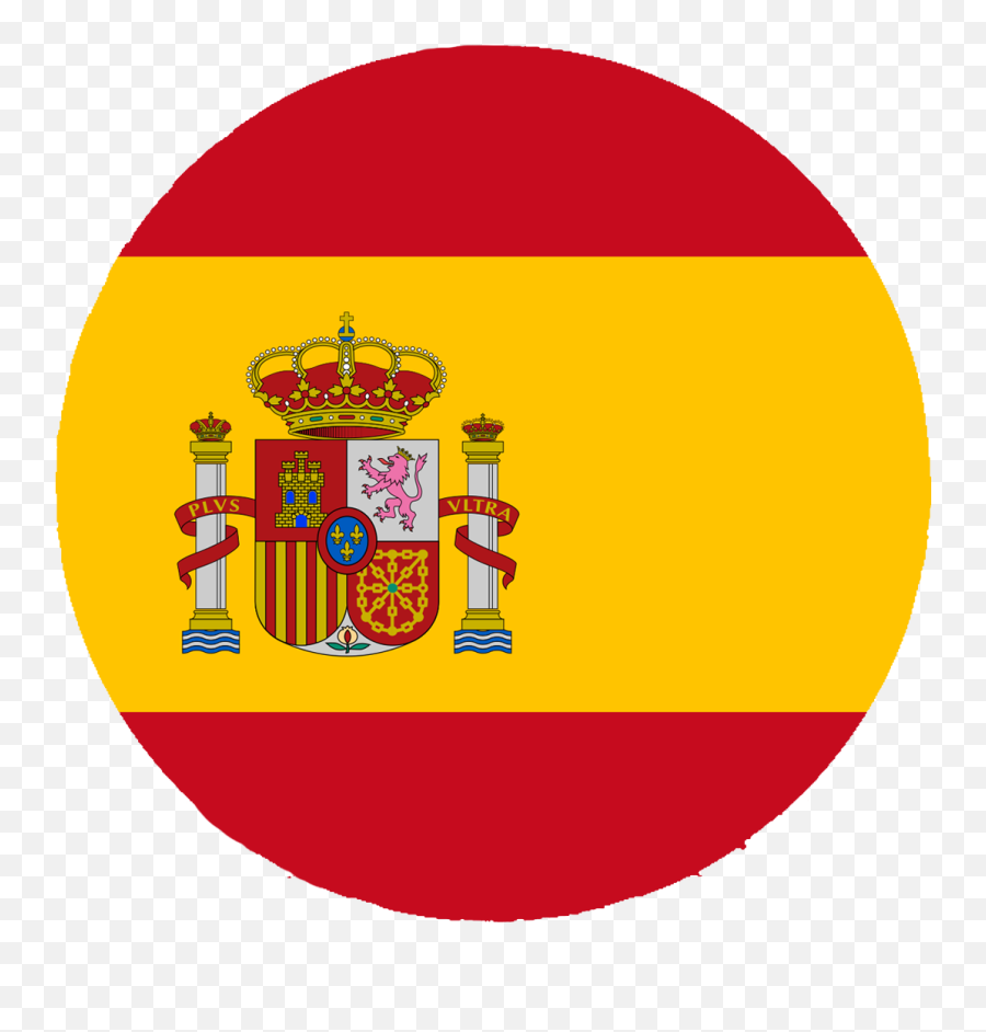 World Health Sign - Spain Flag Round Png,England Flag Icon