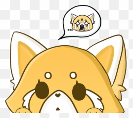 Download Red Panda Peeking Decal - Cartoon Png Image With No Anime Stickers For Cars Peeker,Peeking Png