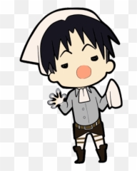 Levi Wipe Gif - WipeYourNose Discover u0026 Share GIFs Chibi Dancing Gif png