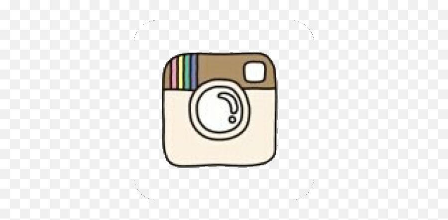 Insta Ig App Icon Sticker - Film Camera Png,Apps Icon Aesthetic